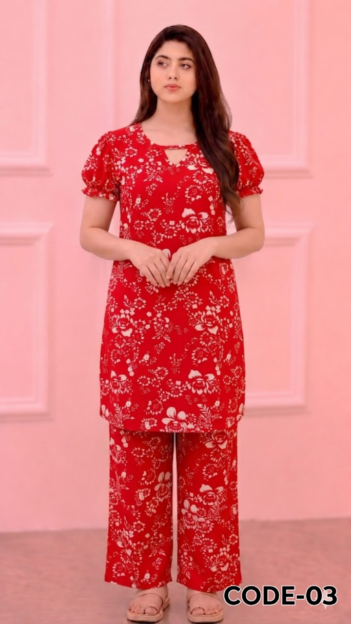 টি-শার্ট ও প্লাজু সেট =03