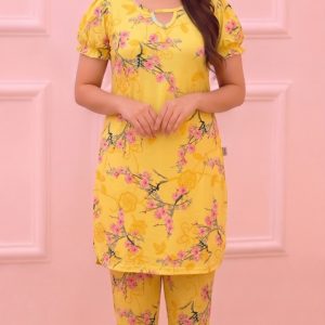 টি-শার্ট ও প্লাজু সেট =35