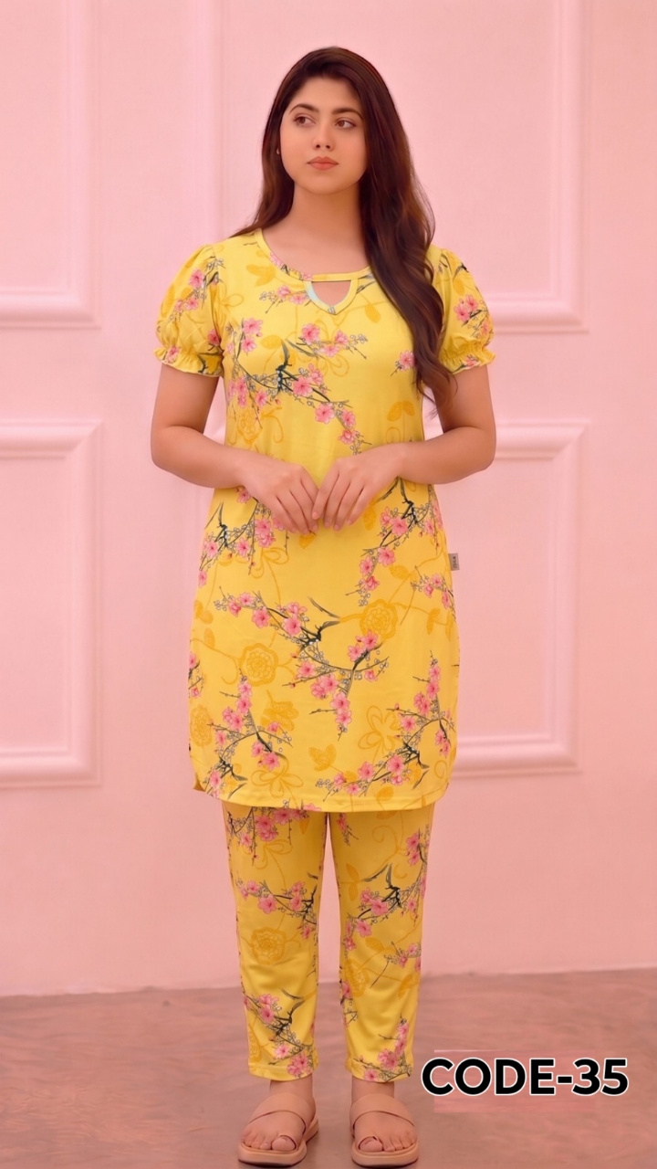 টি-শার্ট ও প্লাজু সেট =35