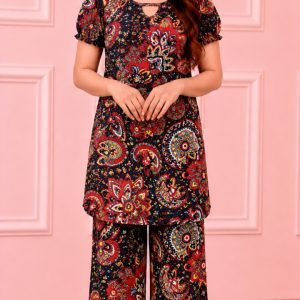 টি-শার্ট ও প্লাজু সেট =42
