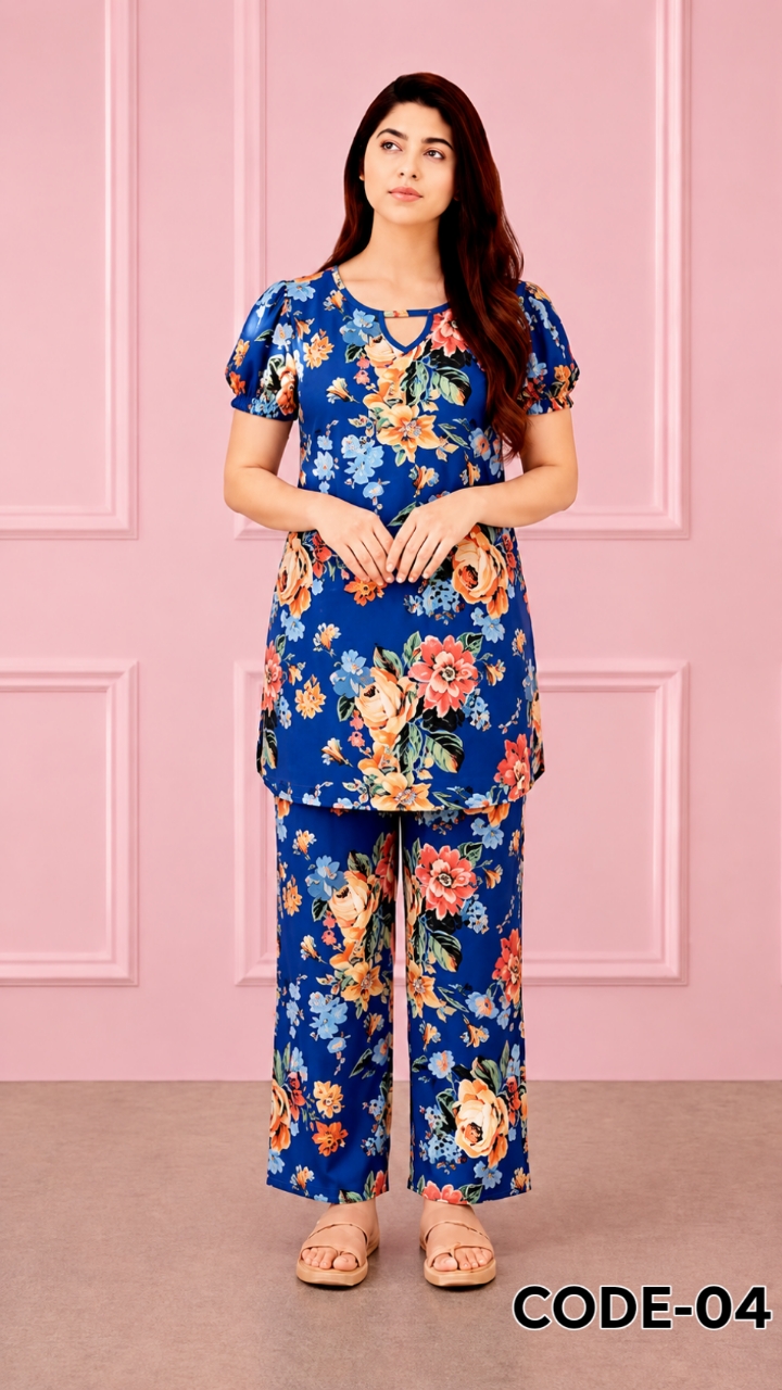 টি-শার্ট ও প্লাজু সেট =04
