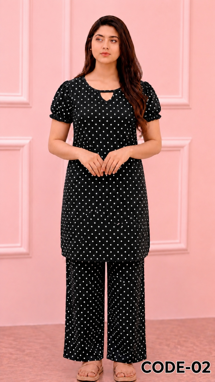 টি-শার্ট ও প্লাজু সেট =02
