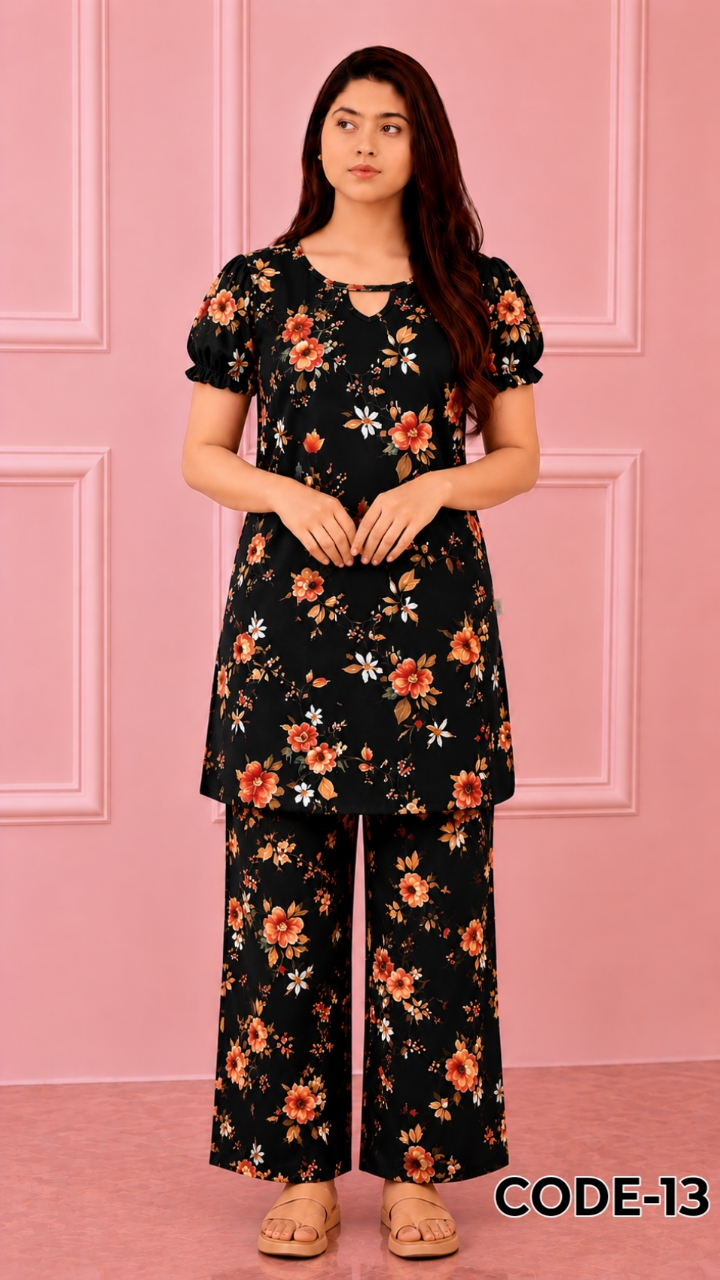 টি-শার্ট ও প্লাজু সেট =13