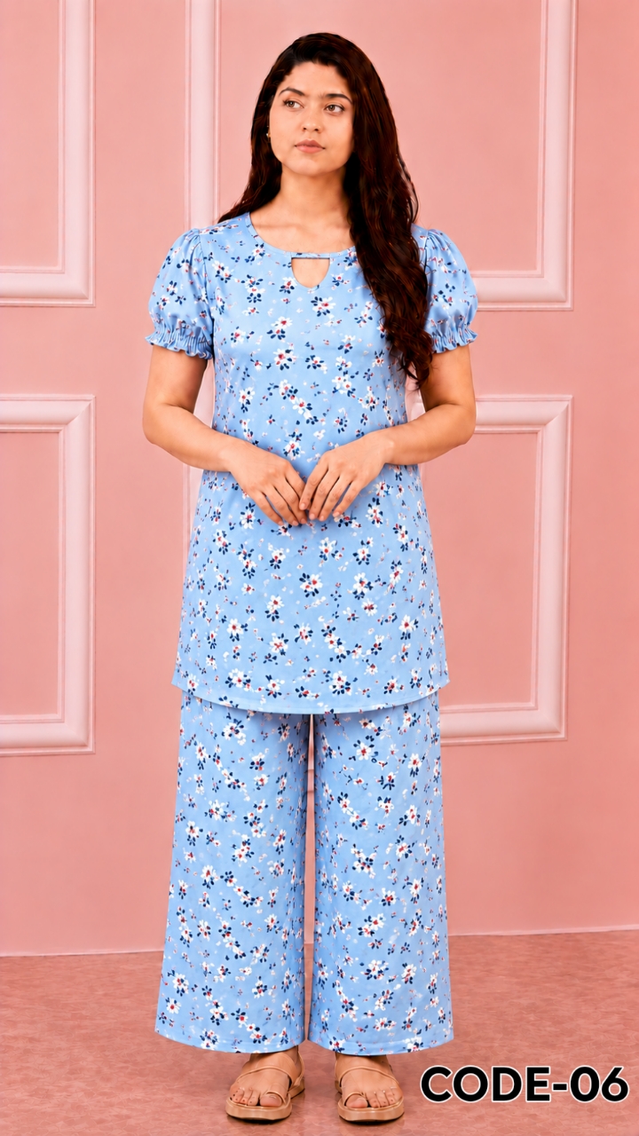 টি-শার্ট ও প্লাজু সেট =06
